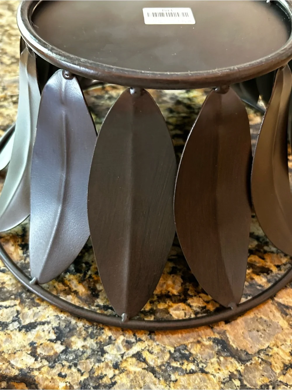 Pier 1 Black Metal Sunflower Wall Accent